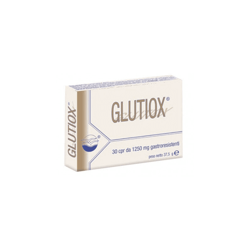 Glutiox 1250 mg – 30 comprimés gastrorésistants avec Glutathion
