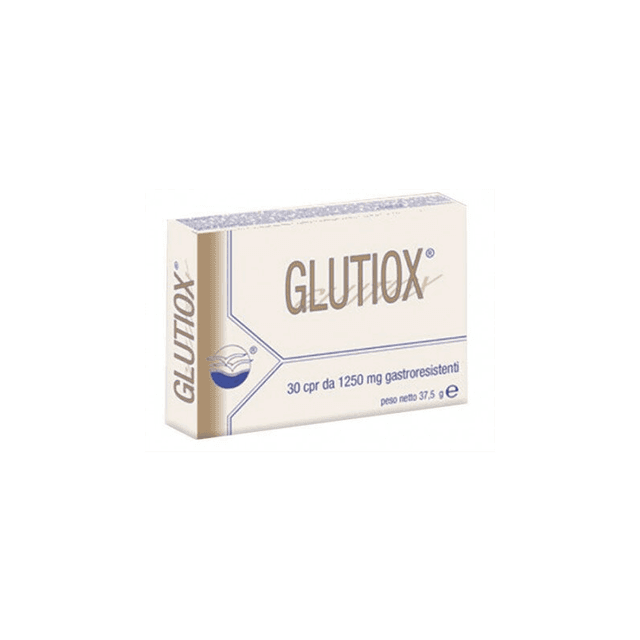 Glutiox 1250 mg – 30 comprimés gastrorésistants avec Glutathion