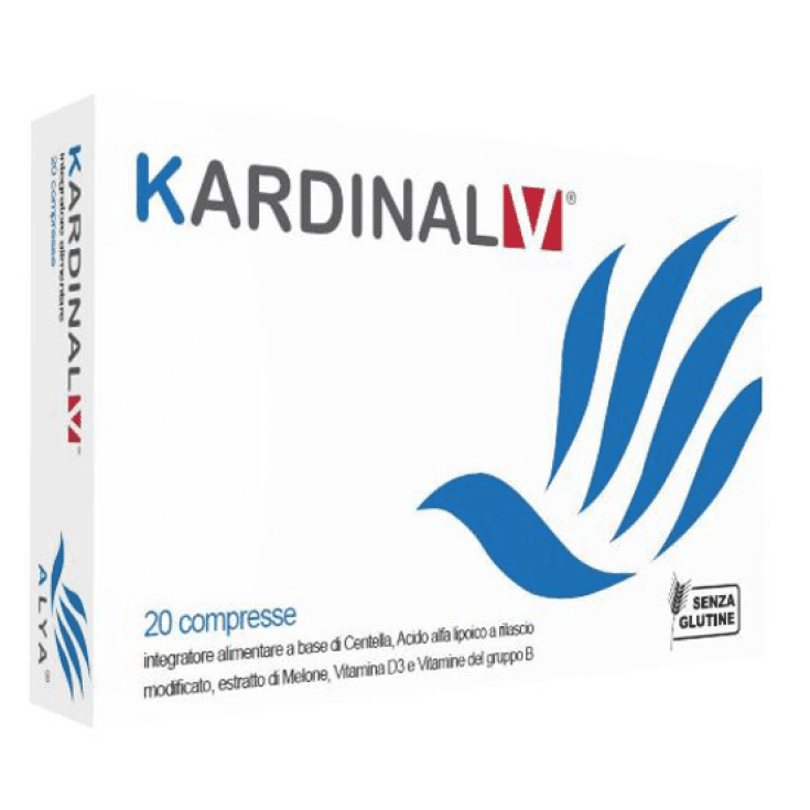 Acide alpha-lipoïque + Centella asiatica – 20 comprimés | Kardinal V