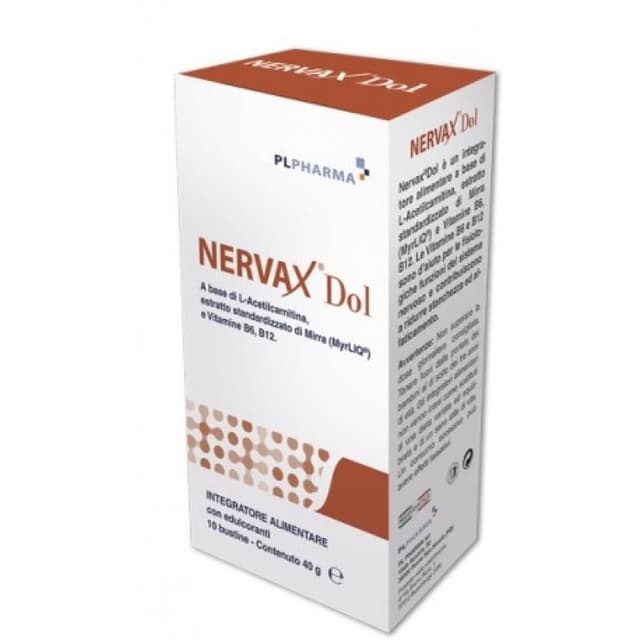 L-carnitine + Vitamine B6 – 10 sachets | Nervax Dol