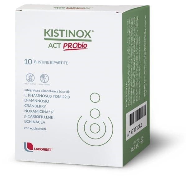 Canneberge + Probiotiques (ferments lactiques) – 10 sachets | Kistinox Act Probio