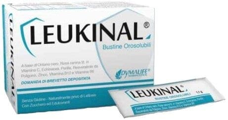 Vitamine C + Zinc – 16 sachets | Leukinal Orosolubile