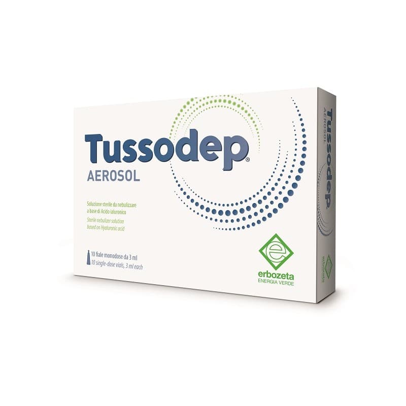 Tussodep Aérosol – 10 ampoules de 3 ml