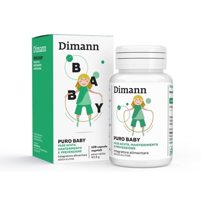 Dimann Puro Baby – 120 gélules à base de D-Mannose