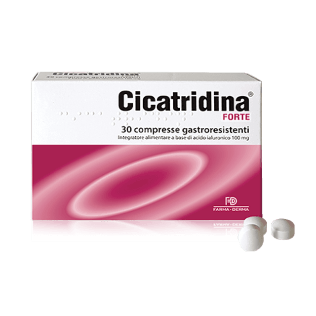 Acide hyaluronique – 30 Comprimés | Cicatridina Forte