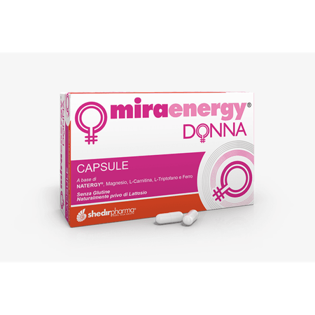 Magnésium + L-carnitine – 40 gélules | Miraenergy Donna