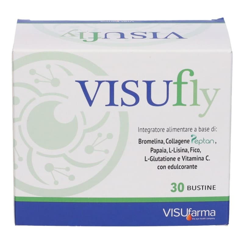 Broméline 380 mg + Collagène – 30 sachets | Visufly Complément Alimentaire