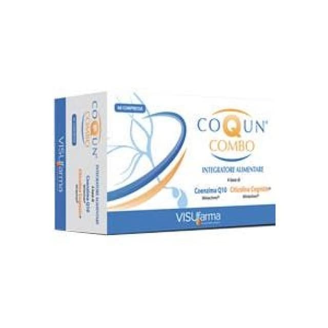 Coenzyme Q10 + Citicoline – 60 comprimés | COQUN Combo