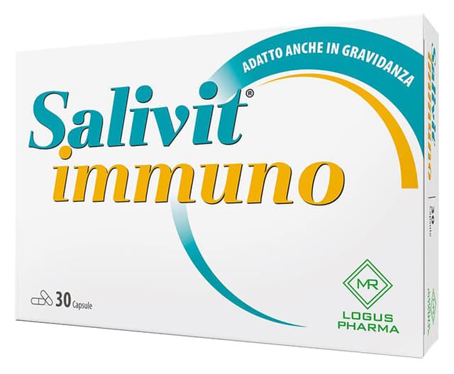 Vitamine C 500 mg + Lactoferrine – 30 gélules | Salivit Immuno