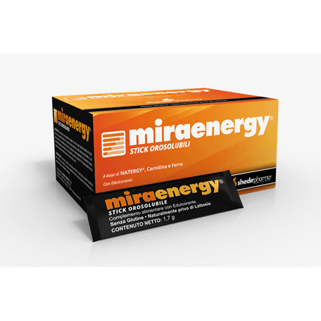 L-carnitine + Fer – 20 sachets | Miraenergy