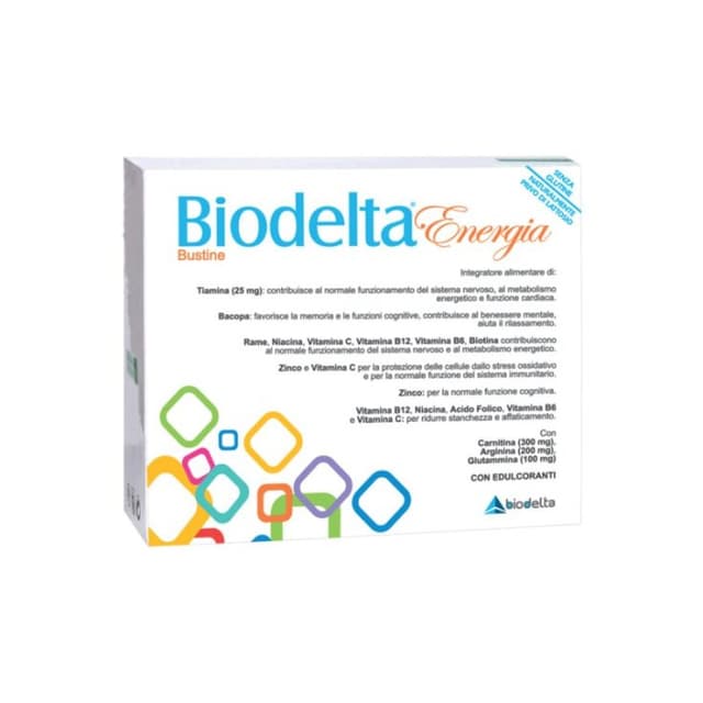 Inuline + L-carnitine – 20 sachets | BioDelta Energia