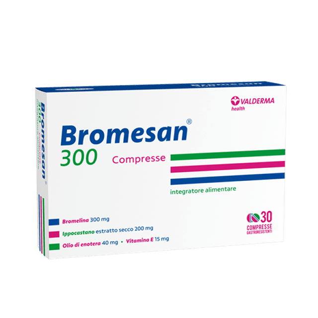 Bromesan 300 – 30 comprimés gastro-résistants avec bromélaïne