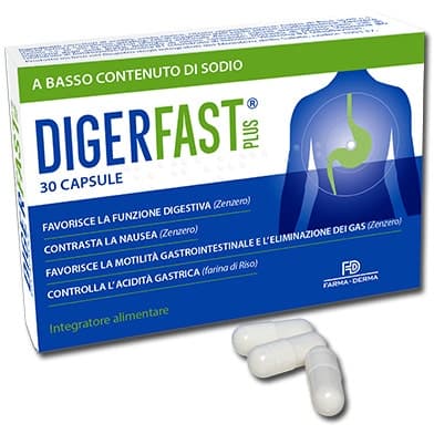 Magnésium + Gingembre – 30 gélules | Digerfast Plus