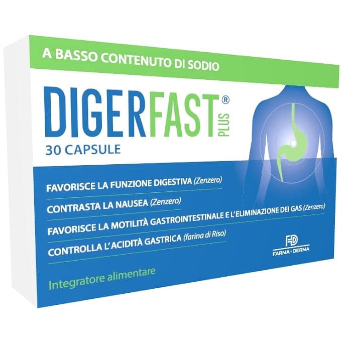 Digerfast Plus – 30 Kapseln