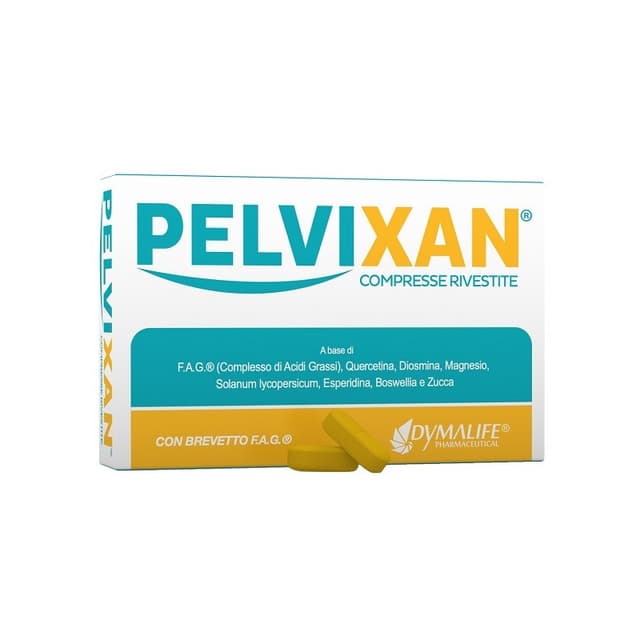 Oméga-3 EPA et DHA + Quercétine – 30 comprimés enrobés | Pelvixan