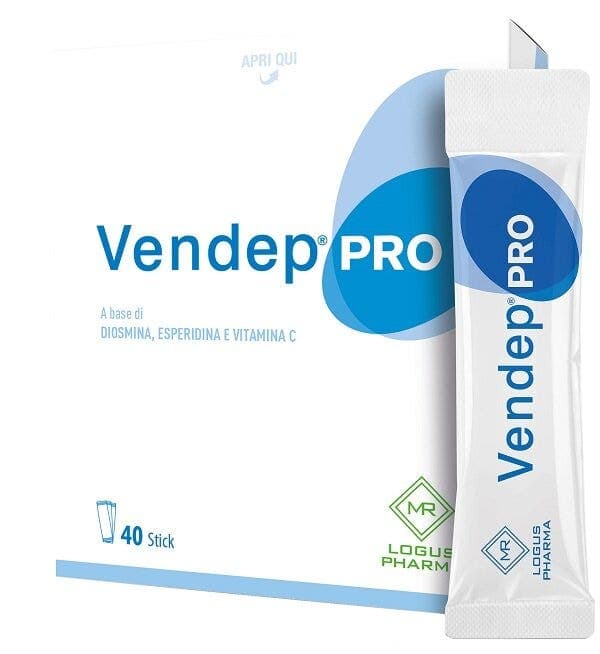 Diosmine + Vitamine C – 40 sachets | Vendep Pro