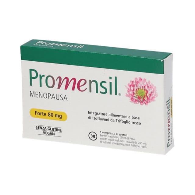 Isoflavones de trèfle rouge – 30 comprimés | Promensil Menopausa Forte
