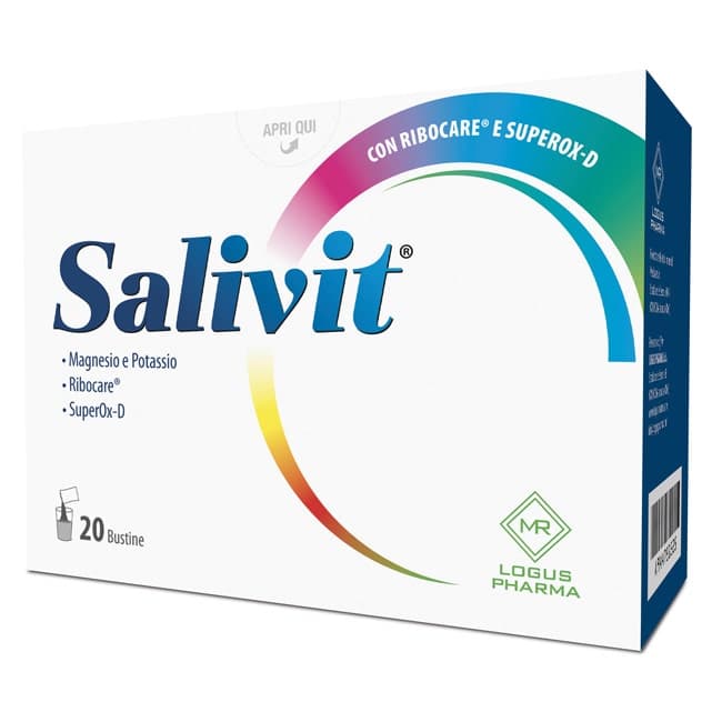 Magnésium + Potassium – 20 sachets | Salivit