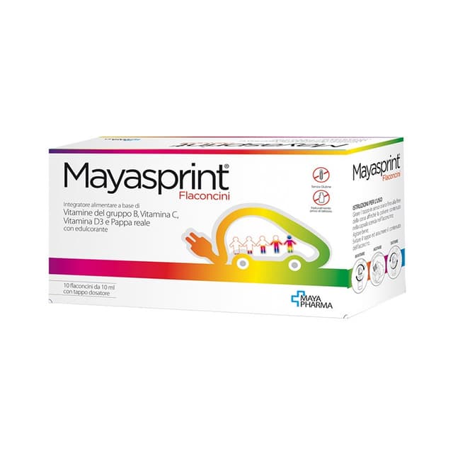 Vitamine C + Vitamine D3 – 10 ml ampoule | Mayasprint