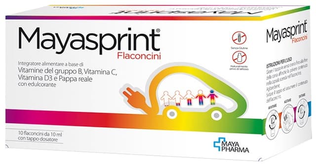 Vitamine C + Vitamine D3 – 10 ml ampoule | Mayasprint