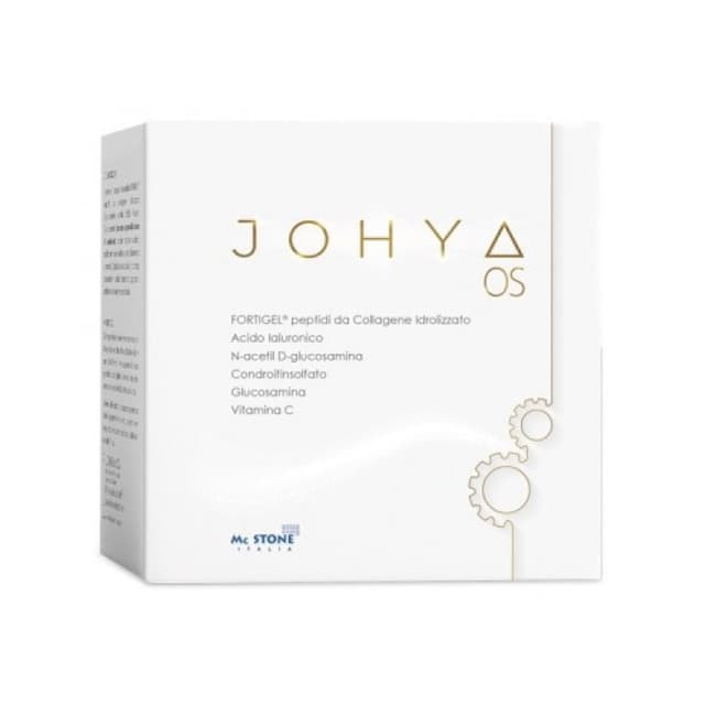 Collagène + Glucosamine – 15 ampoules | Johya OS