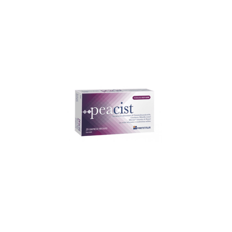 D-mannose 500 mg + Palmitoyléthanolamide (PEA) – 20 comprimés | Peacist Lacto