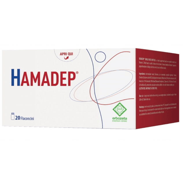 Myrtille + Vitamine C – 20 flacons | Hamadep