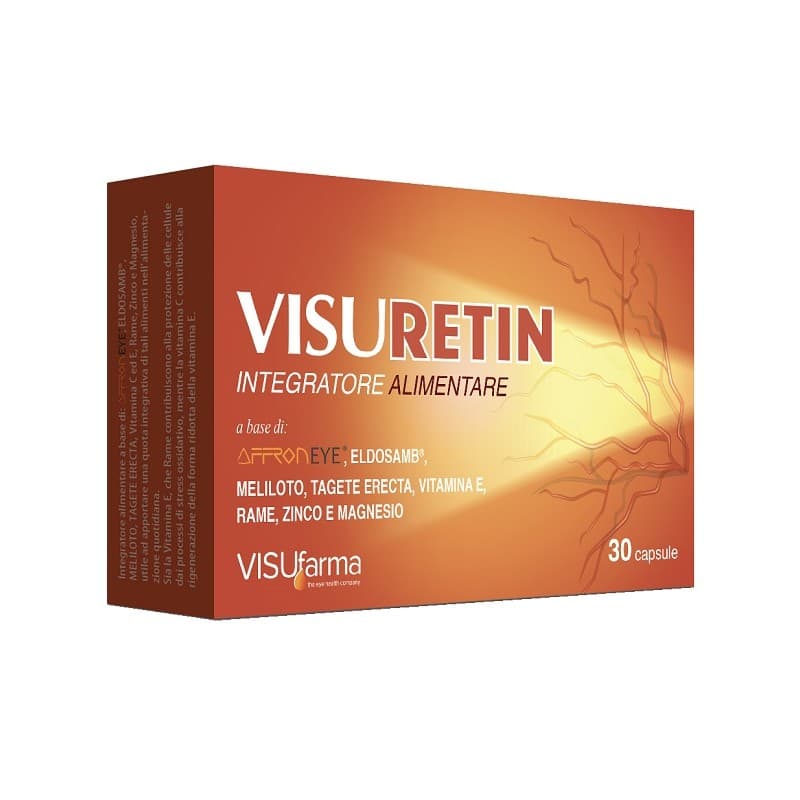 Lutéine 200 mg + Mélilot – 30 gélules | Visuretin