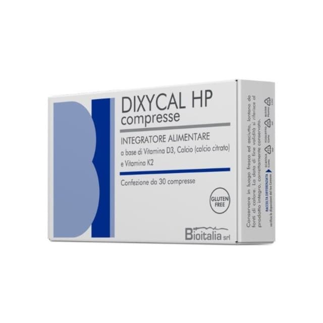 Calcium + Vitamine D3 – 30 Comprimés | Dixycal HP