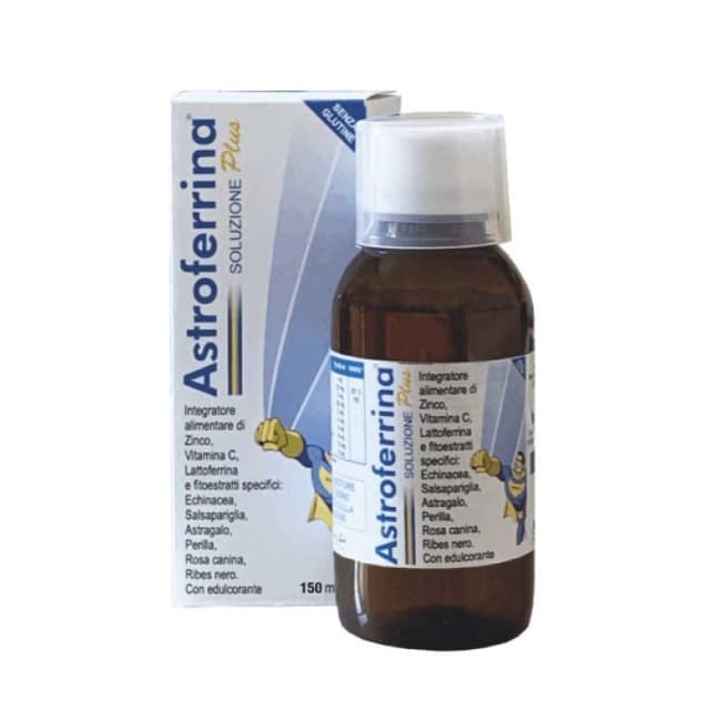 Vitamine C 230 mg + Zinc – 150 ml solution | Astroferrina Sol Plus