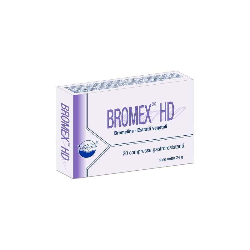 Broméline 800 mg + Boswellia – 20 comprimés | Bromex HD