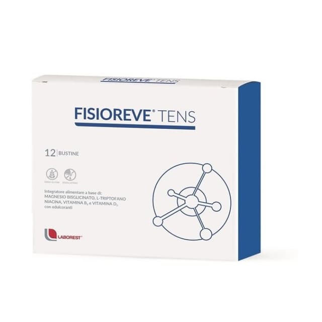 Magnésium 225 mg + L-tryptophane – 12 sachets | Fisioreve TENS