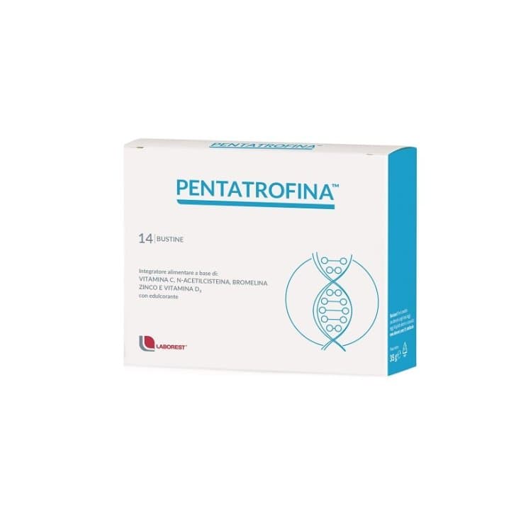 Vitamine C 1.000 mg + N-acétylcystéine – 14 sachets | Pentatrofina