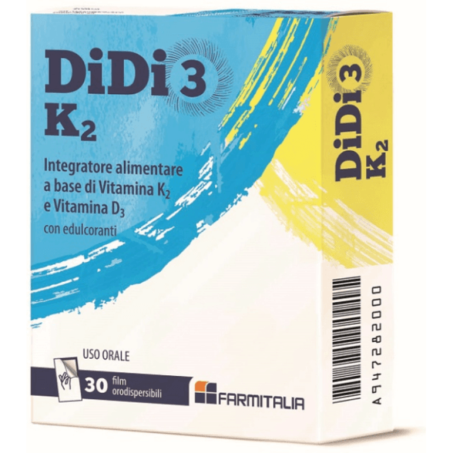 Vitamine D3 – 30 comprimés orodispersibles | Didi3 K2