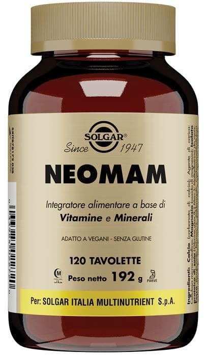 Solgar Neomam – 120 comprimés Grossesse et Allaitement