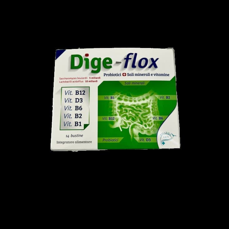 Dige Flox – 14 Sachets Complément Alimentaire pour la Flore Intestinale