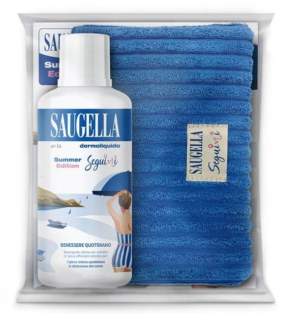 Saugella Suivimi Gel Nettoyant Intime + Pochette – Set