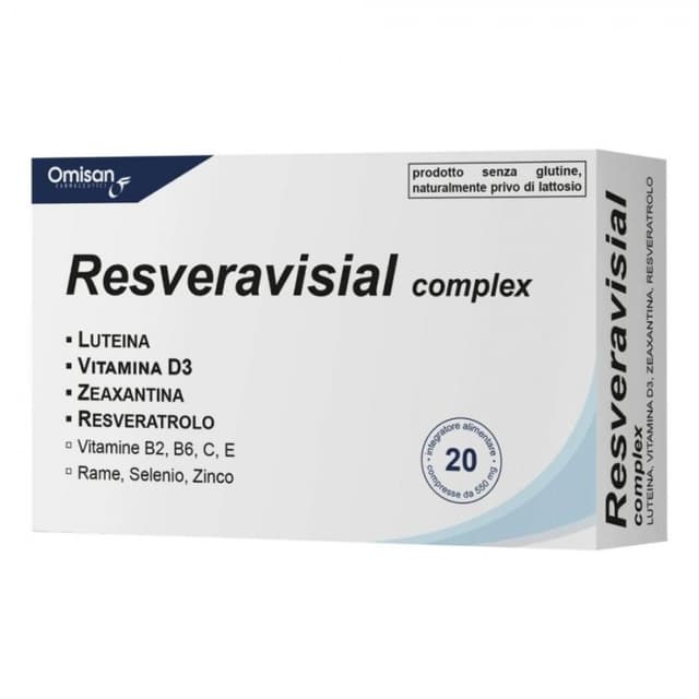 Resveravisial Complex – 20 comprimés avec resvératrol