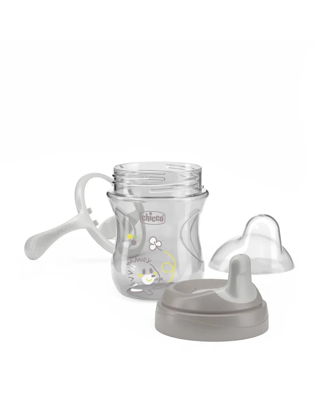 Tasse d'Apprentissage Chicco Grise à partir de 6 Mois