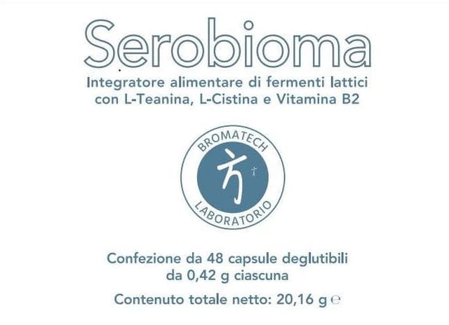 L-théanine + Probiotiques (ferments lactiques) – 48 gélules | Serobioma