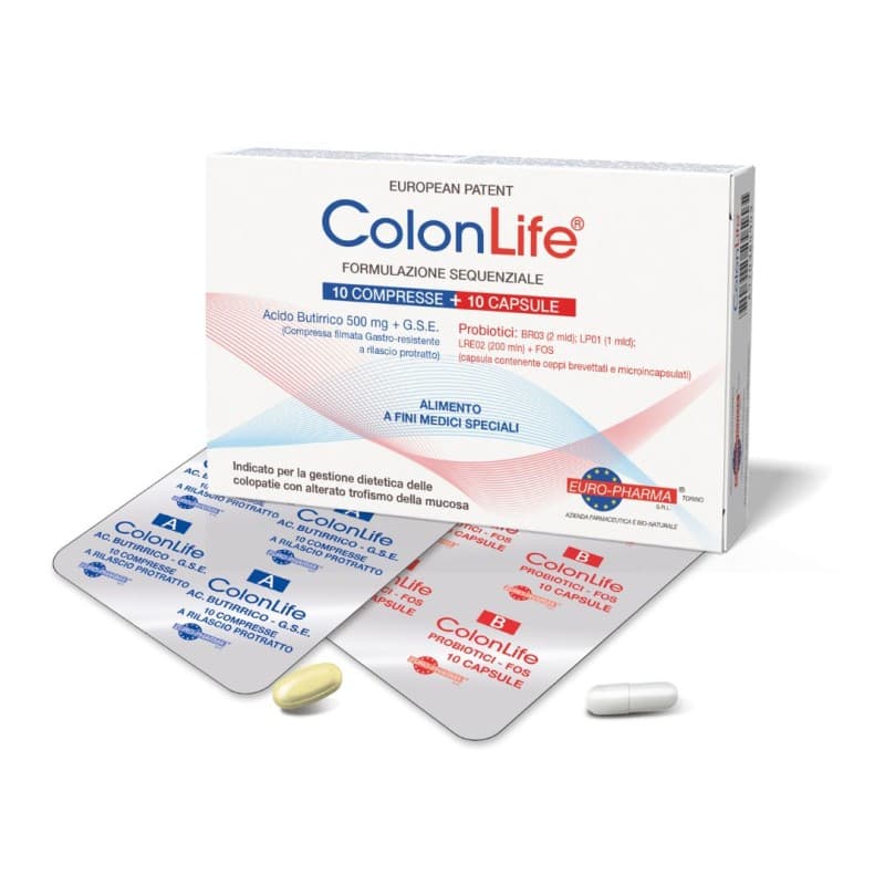 Colonlife – 10 Comprimés et 10 Gélules