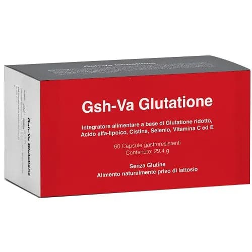GSH-VA Glutatione – 60 Gélules Gastroresistantes