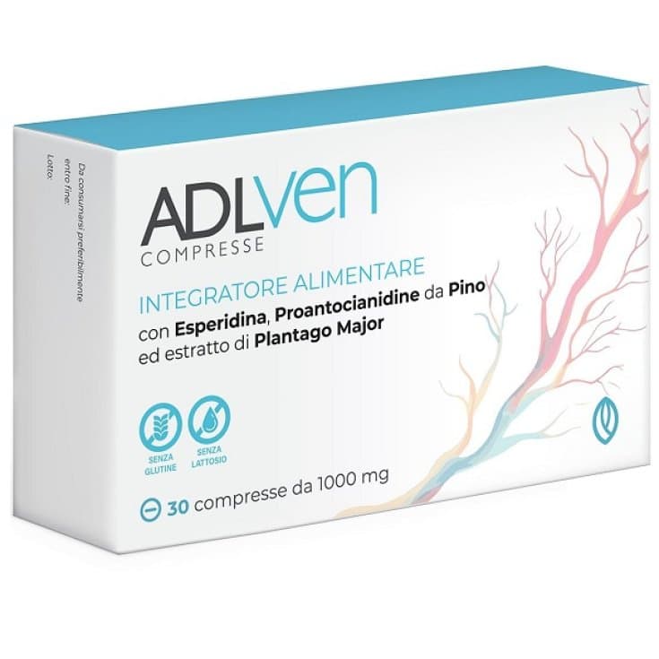 Adlven – 30 Comprimés Complément Alimentaire pour le Bien-Être des Jambes
