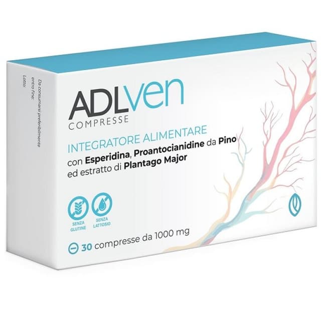 Adlven – 30 Comprimés Complément Alimentaire pour le Bien-Être des Jambes