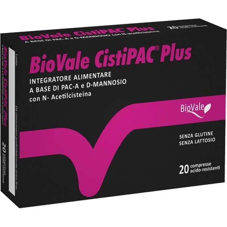 Biovale Cistipac Plus – 20 comprimés