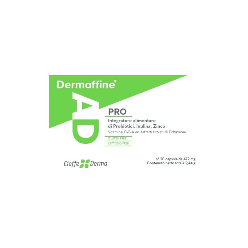 Inuline 125 mg + Multivitamines – 20 gélules | Dermaffine AD Pro