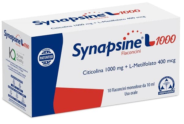 Synapsine 1000 mg + 400 mcg – 10 ampoules
