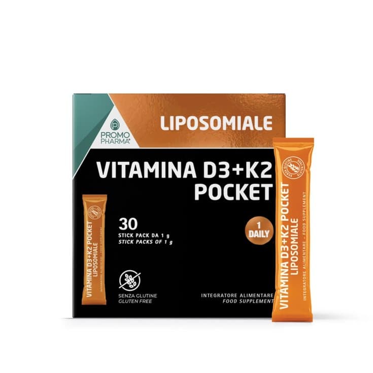 Multivitamines – 30 Sachets | Vitamine D3 + K2 Liposomale Pocket