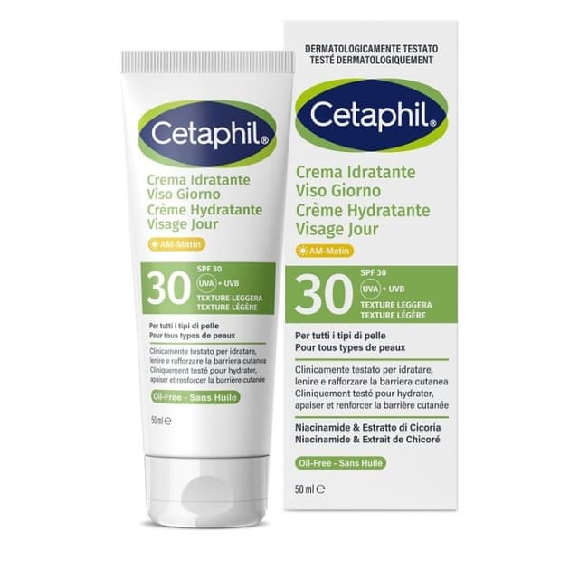 Cetaphil Crème visage jour SPF 30 – Pour peaux sensibles