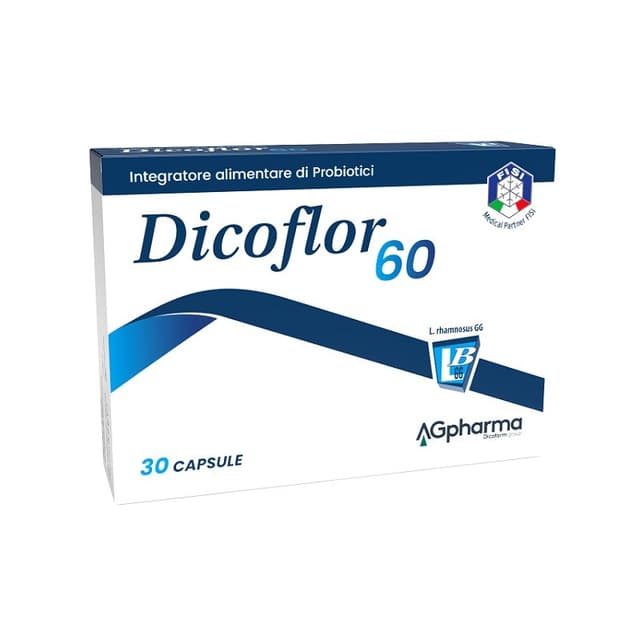 Probiotiques (ferments lactiques) – 30 gélules | Dicoflor 60